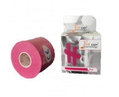 Bia Tape Kinesiology Ağrı Bandı 5cm 5 mt Pembe