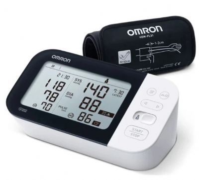 Omron M7 HEM-7361T-EBK Koldan Ölçer Çift Hafızalı Tansiyon Aleti